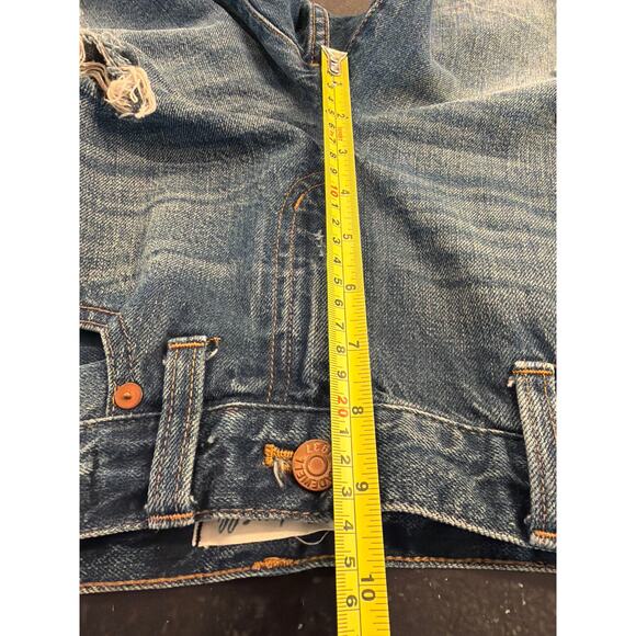 Madewell distressed Boy Jean size 27, 100% Cotton - Picture 8 of 10